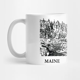 Maine USA Mug